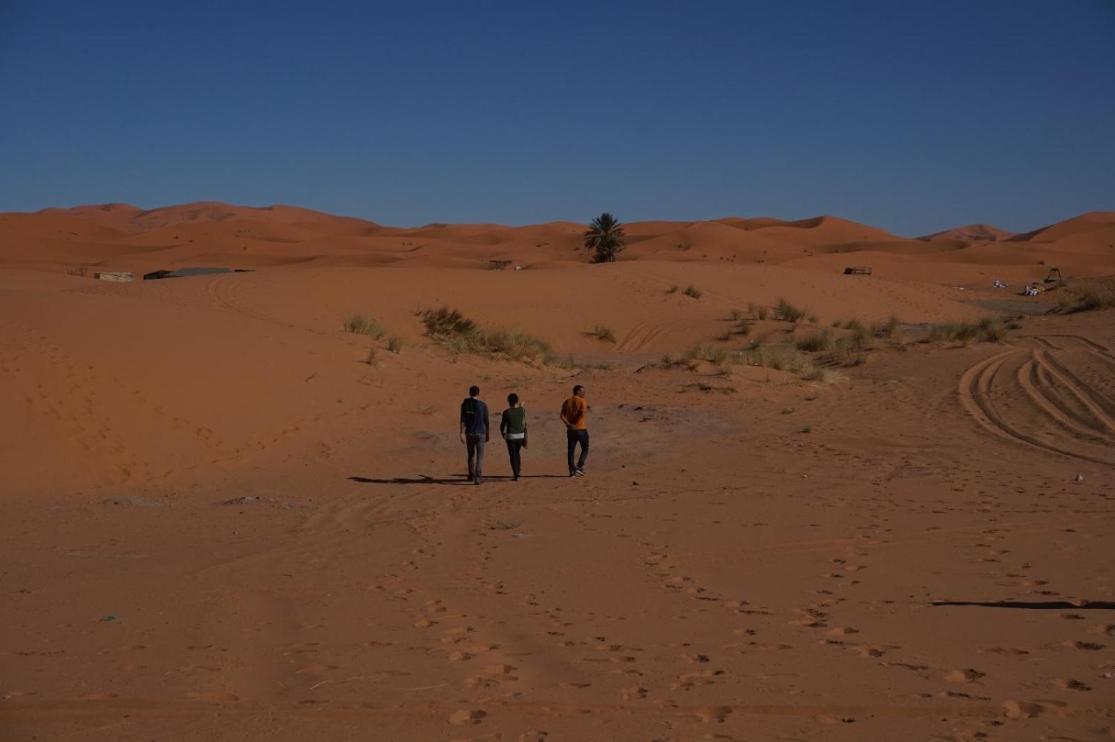 Bivouac Camel Trips Hotel Merzouga Bagian luar foto