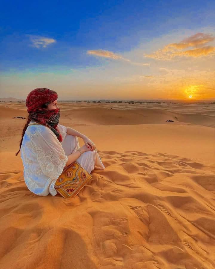 Bivouac Camel Trips Hotel Merzouga Bagian luar foto